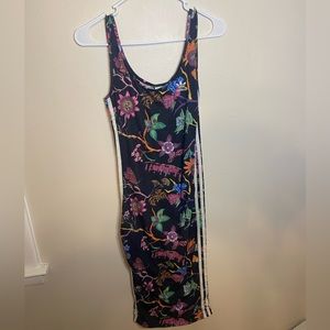 Unique Adidas 3 stripe dress